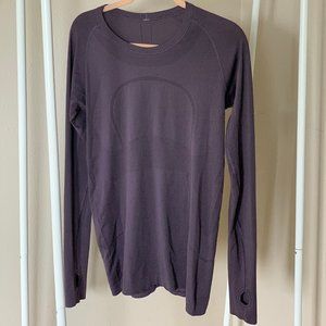 Lululemon Long Sleeve Swiftly ROUGE LS 10